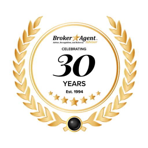 Broker Agent Advisor - 30 Year Badge